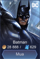 Cách chơi cách lên đồ cùng bảng ngọc phù hiệu cho Batman màu 11