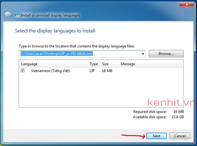 Hướng dẫn cách cài đặt ngôn ngữ tiếng việt cho máy tính windows 7, 10