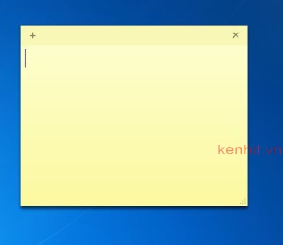 Hướng dẫn cách sử dụng sticky note trên windows 7, tạo ghi chú trên desktop