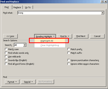 Hướng dẫn sử dụng công cụ tìm kiếm trong microsoft office 2010