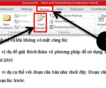 Hướng dẫn sử dụng track changes trong microsoft word